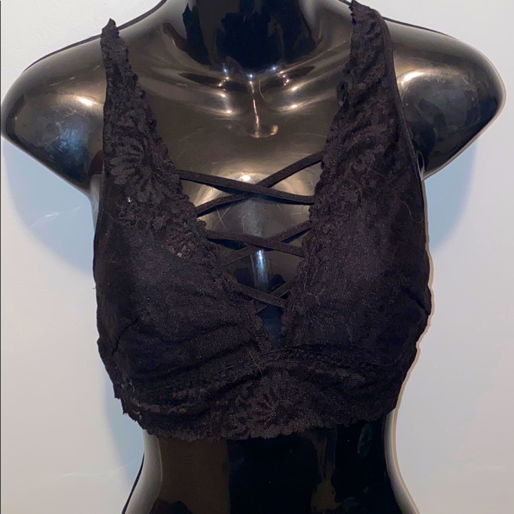 Black Strappy Bralette